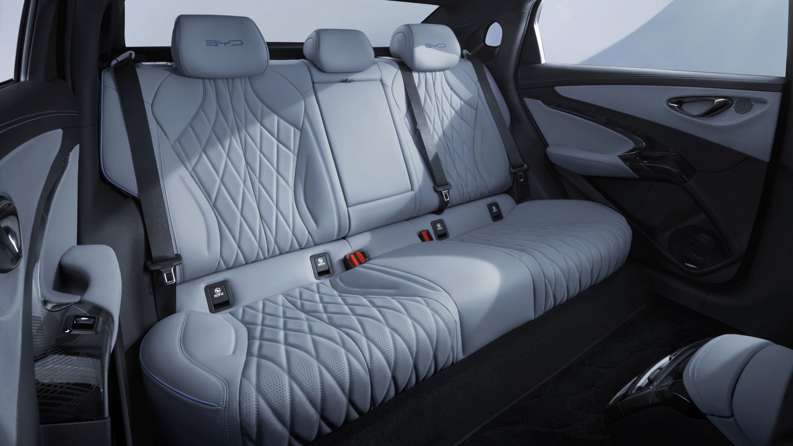 Rücksitzbank des BYD SEAL